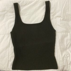 Aritzia Babaton sculpt knit top (full length)